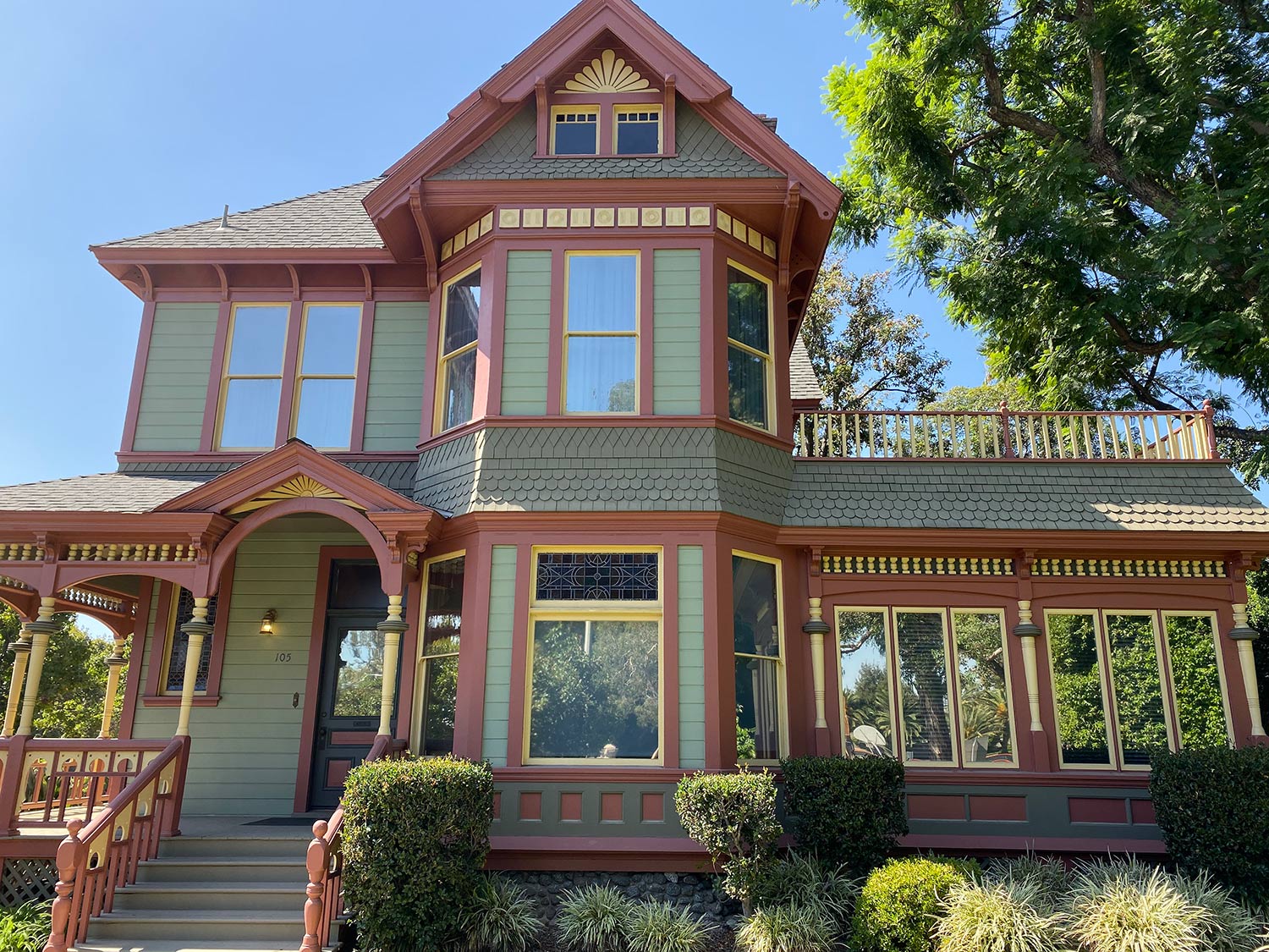 Old Residential Home with Nice Window Tint